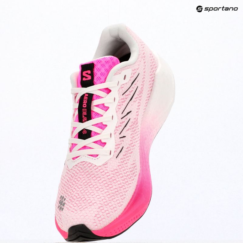 Női futócipők Salomon Aero Blaze 4 white/knockout pink 15