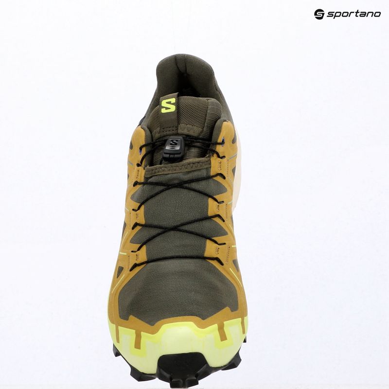 Férfi futócipők Salomon Speedcross 6 GTX grape leaf/aspargus green 16