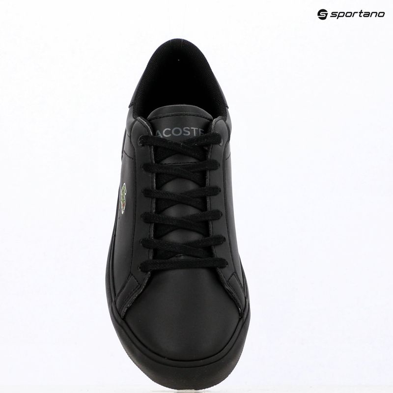 Gyermekcipő Lacoste Powercourt black/black 9