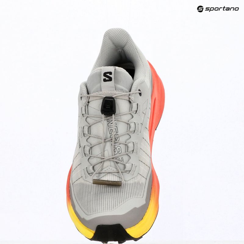Női futócipők Salomon Genesis 2 gray violet/safety yellow 11