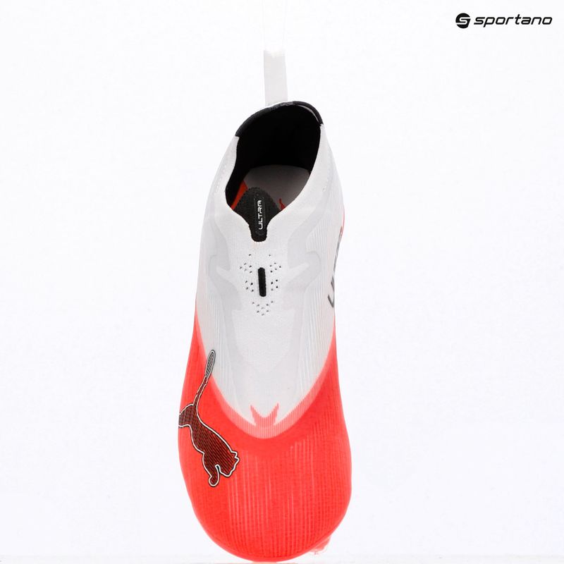 Gyermek focicipők PUMA Ultra Nitro 7 Ultimate LL FG/AG Jr ultra red/puma black/puma white 9