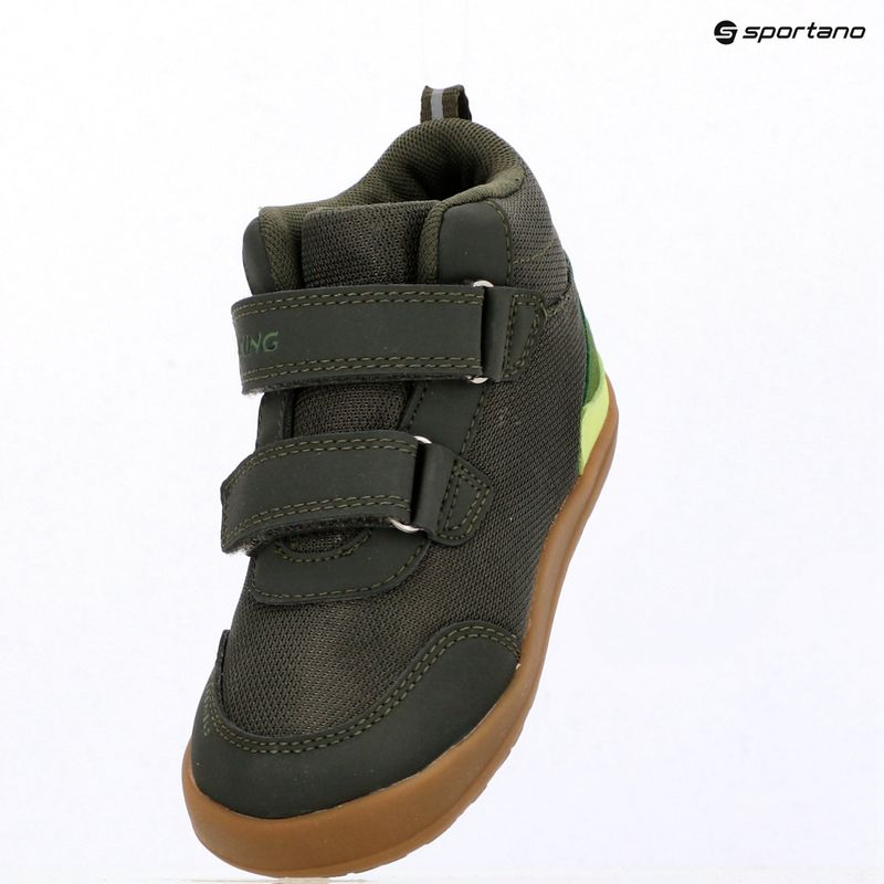 Gyerek barefoot cipők Viking Alv Barefoot Mid 2V Waterproof pine 22