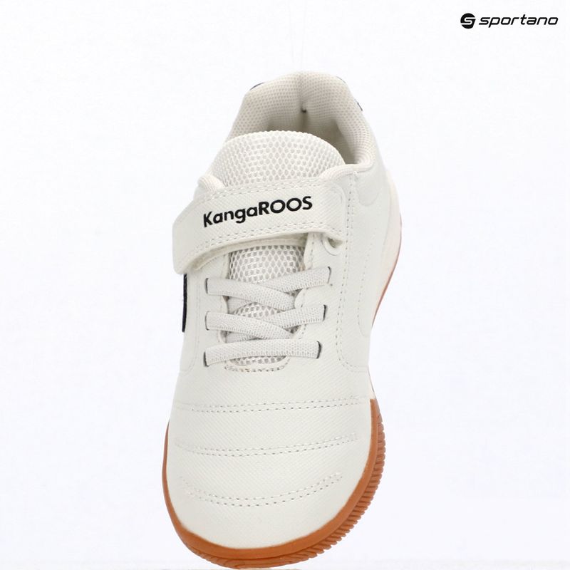 Gyerekcipő KangaROOS K5-Drib EV white/jet black 3