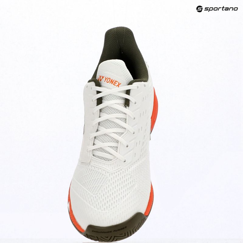 Férfi teniszcipő YONEX Power Cushion Ad-Accel white/orange 9