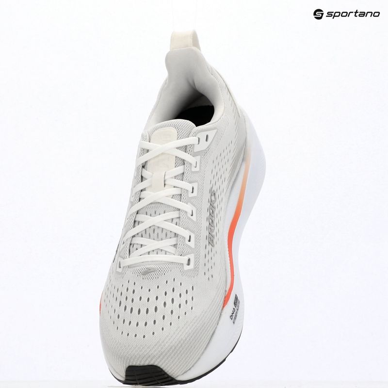 Férfi futócipők Brooks Ghost Max 4 white/red/black 9