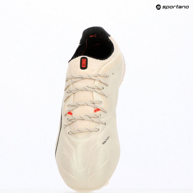 Focicipők PUMA King 20 Ultimate FG/AG sugared almond/puma black/ultra red 10