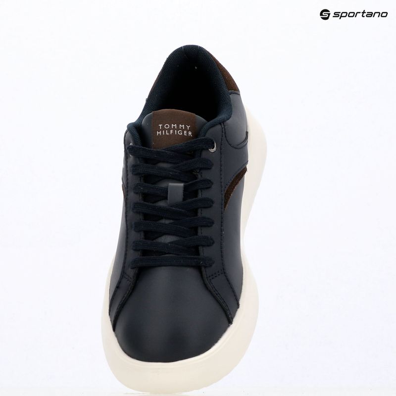 Férfi cipők Tommy Hilfiger Modern Lightcup Leather desert sky 9
