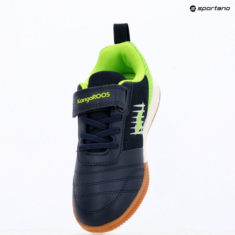 Gyerekcipő KangaROOS K5-Super Court EV dark navy/lime 3