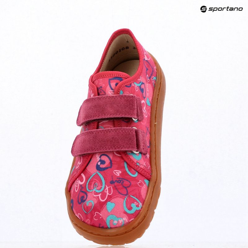 Gyerek barefoot cipők Froddo Barefoot Canvas fuxia+ 9