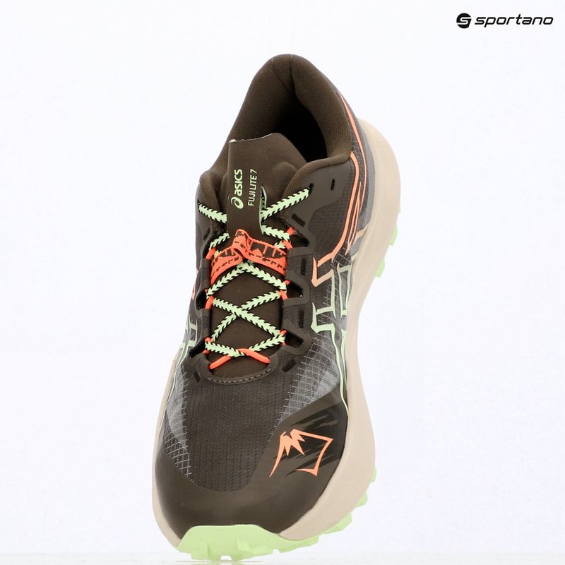 Futócipők Asics Fuji Lite 7 kuriiro brown/illuminate yellow 14