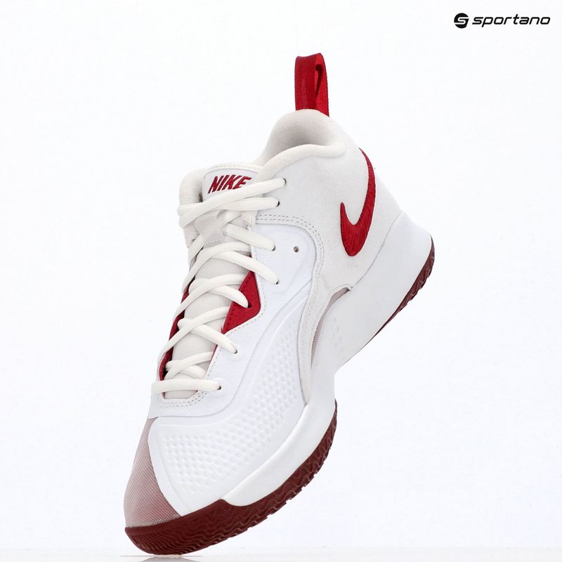 Nike React Hyperset 2 fehér/csapat bíbor röplabdacipő 9