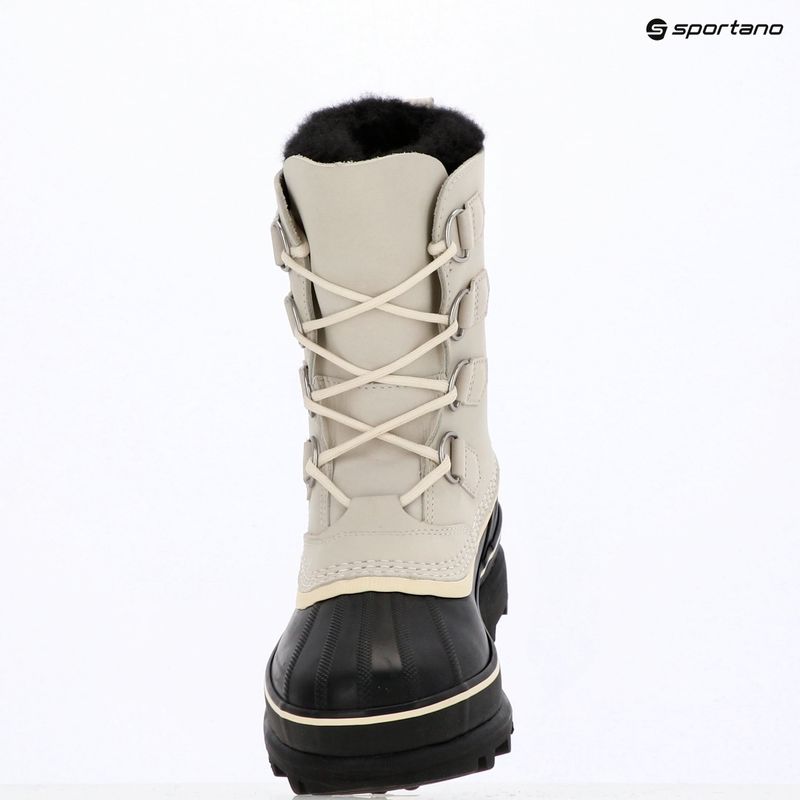 Női cipők Sorel Caribou chalk/black 9