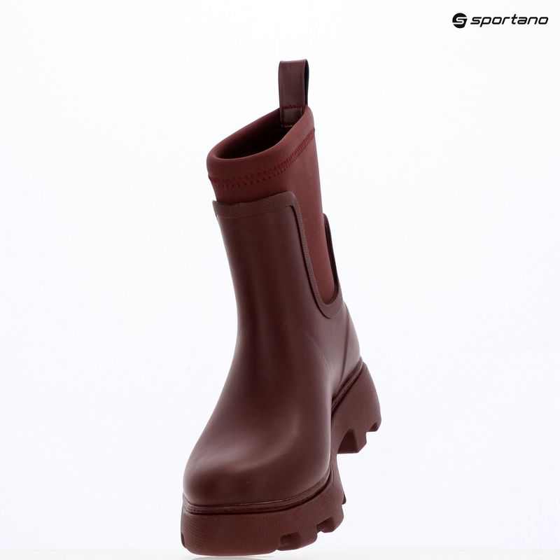 Női gumicsizma Tommy Hilfiger Stamp Warm Ankle oxblood 9