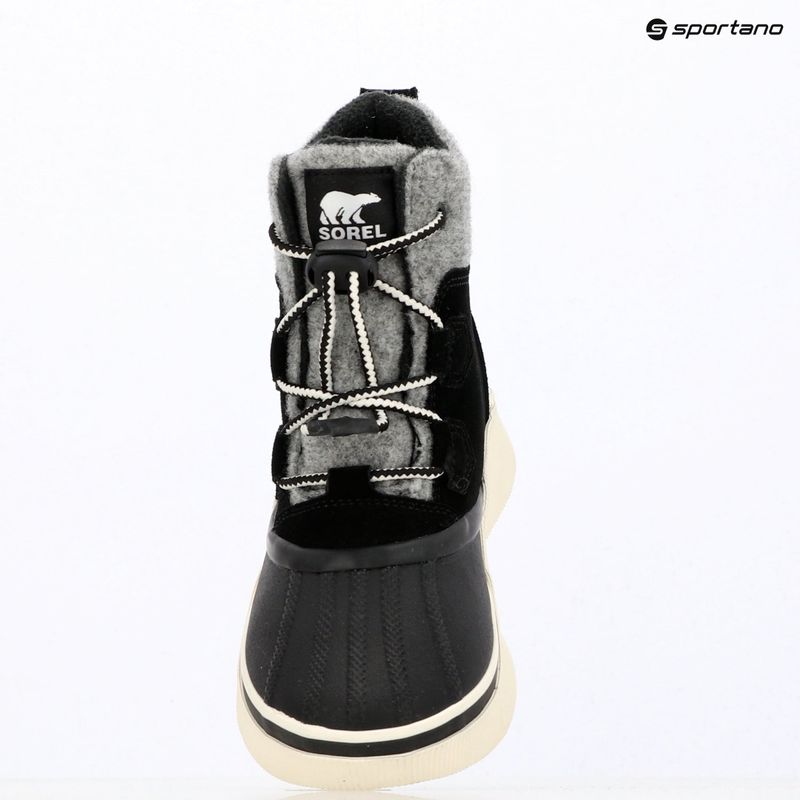 Gyerek hótaposó Sorel Out N About IV Chillz Waterproof black/chalk 9