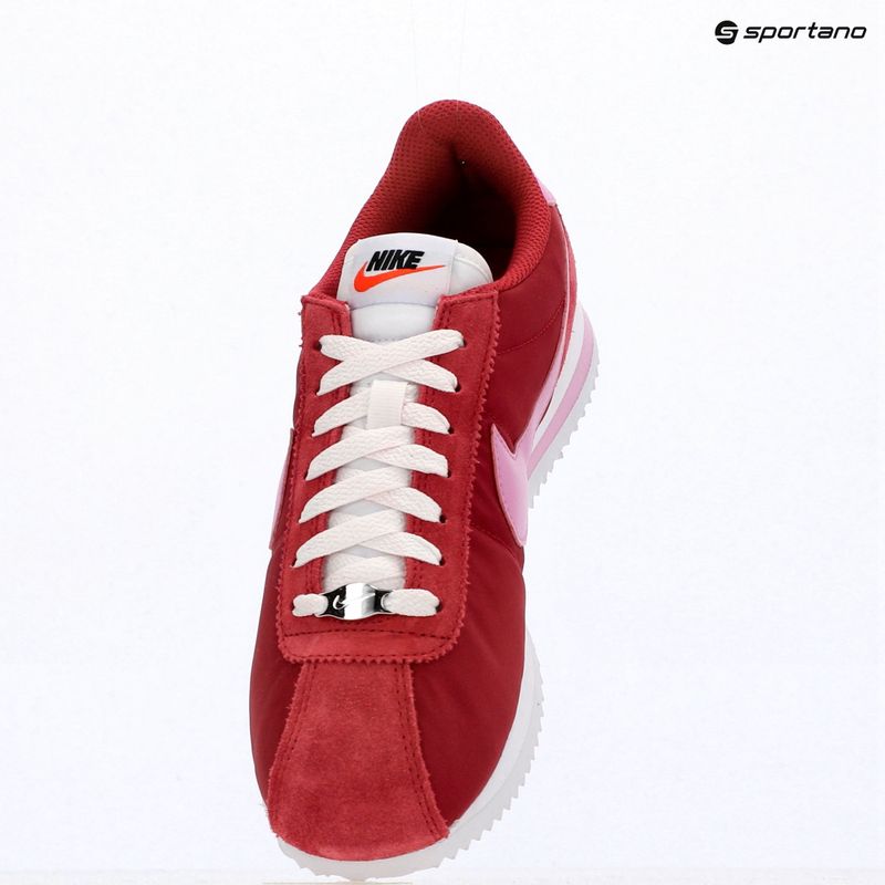 Női cipők Nike Cortez Textile tough red/white/safety orange/light magenta 6