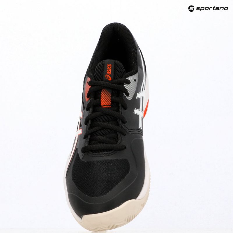 Férfi teniszcipő ASICS Game FF Clay black/cherry tomato 6