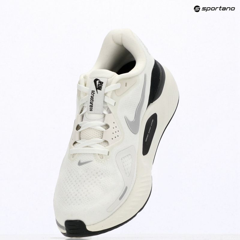 Női futócipők Nike Structure 26 summit white/anthracite/metallic silver 14