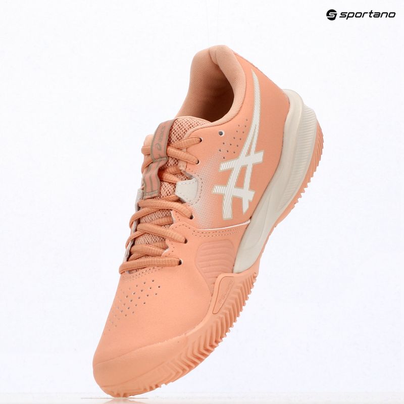 Női teniszcipő ASICS Gel-Challenger 15 Clay W cantaloupe/white 9
