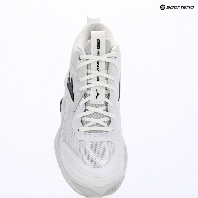 Röplabda cipő Mizuno Wave Momentum Elite Mid white/metallic gray/black 7