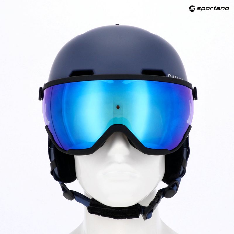 Gyerek sísisak ATTABO Avens 2.0 Jr Visor dark blue 17