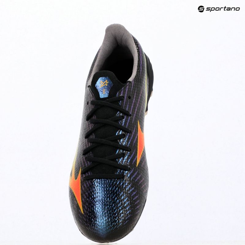 Futballcipő Mizuno Alfa III Pro FG black/lava orange/evening primrose 3