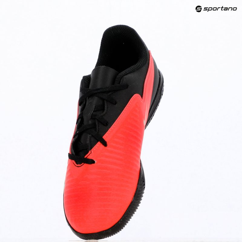 Gyermek focicipők Nike Jr. Phantom 6 Low Club Bright Crimson/Bright Crimson/Black 8
