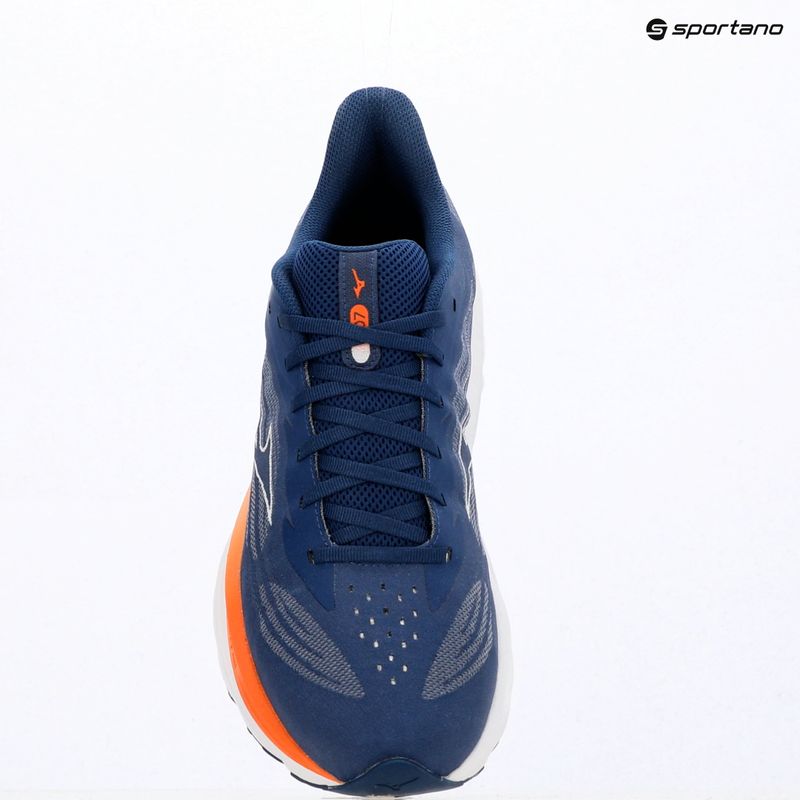 Férfi futócipők Mizuno Wave Skyrise 7 estate blue/white/coral rose 7