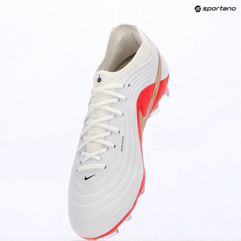 Férfi focicipők Nike Tiempo Maestro Elite White/Bright Crimson/Blur 9