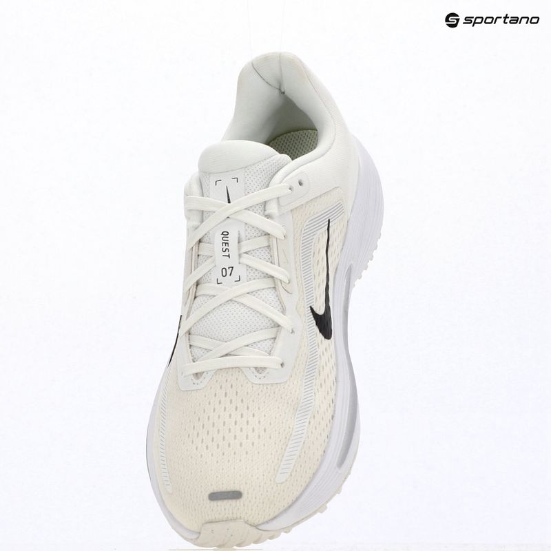 Női futócipők Nike Quest 7 summit white/white/metallic silver/black 18