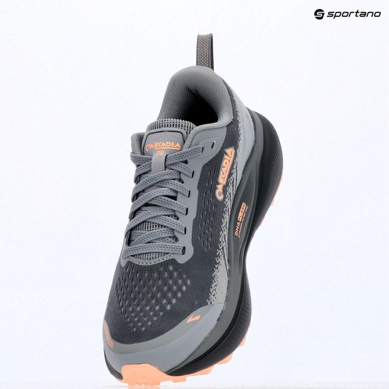 Női futócipők Brooks Cascadia 20 grey/grey/peach 16