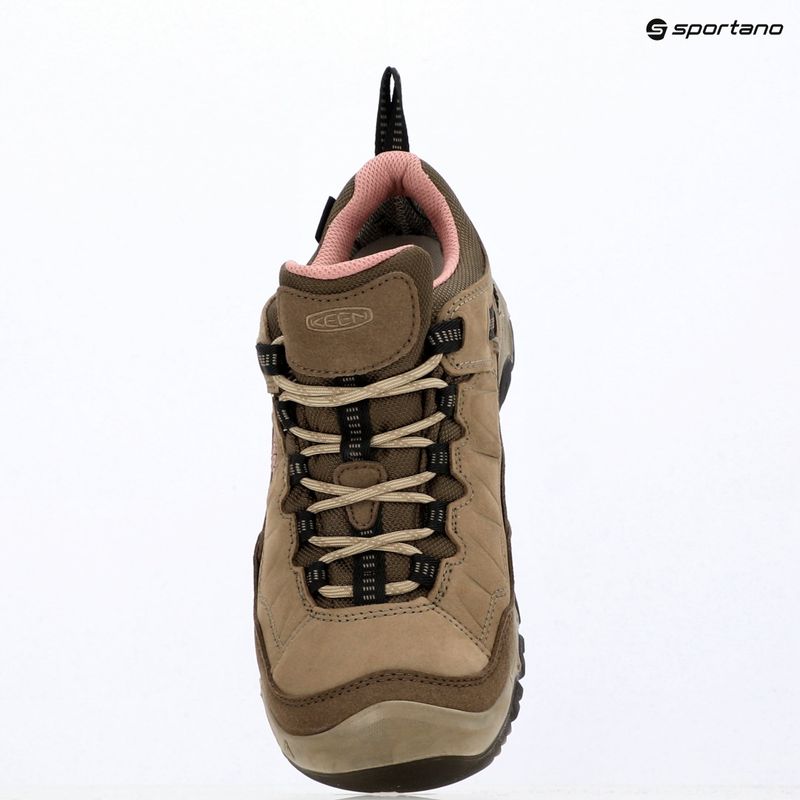Női túracipők KEEN Targhee IV Wp brindle/nostalgia rose 16