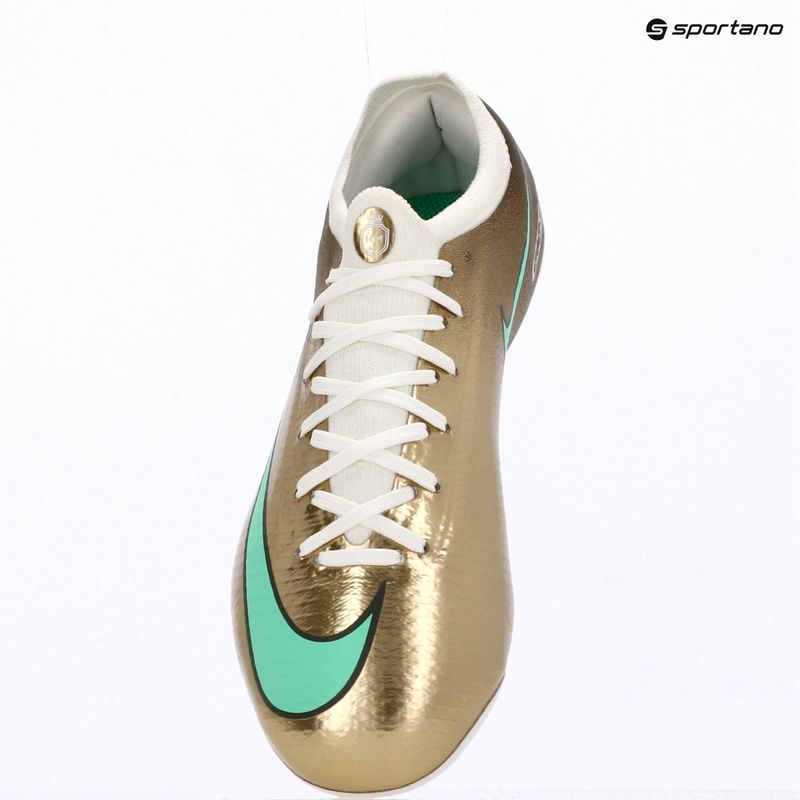 Gyermek focicipők Nike Jr. Vapor 17 Pro "Kylian Mbappé" Metallic Gold/Green Glow 17