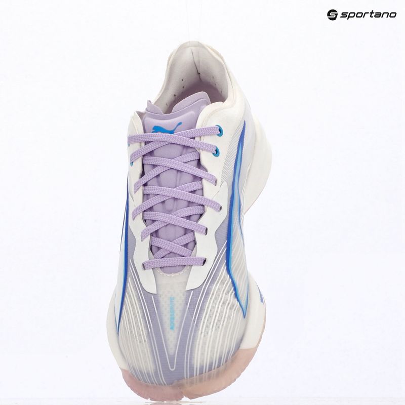 Kézilabda cipő PUMA Accelerate Nitro SQD 5 puma white/royal sapphire/light lavender 9