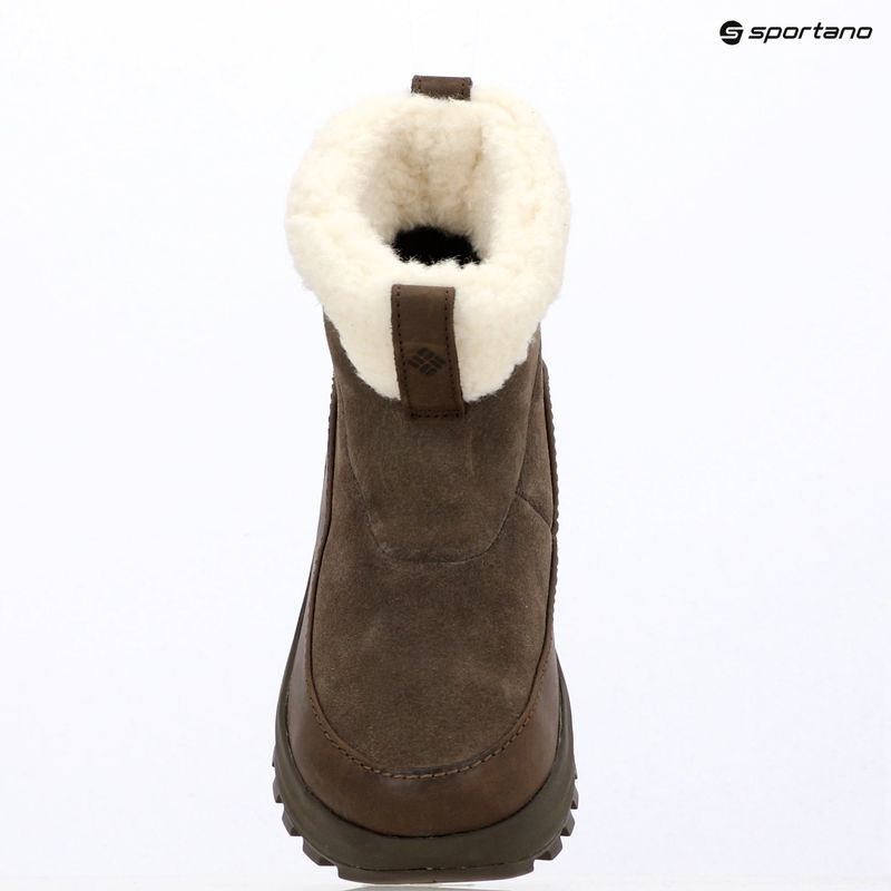 Női hótaposó Columbia Snowtrot Ease mud/cordovan 15