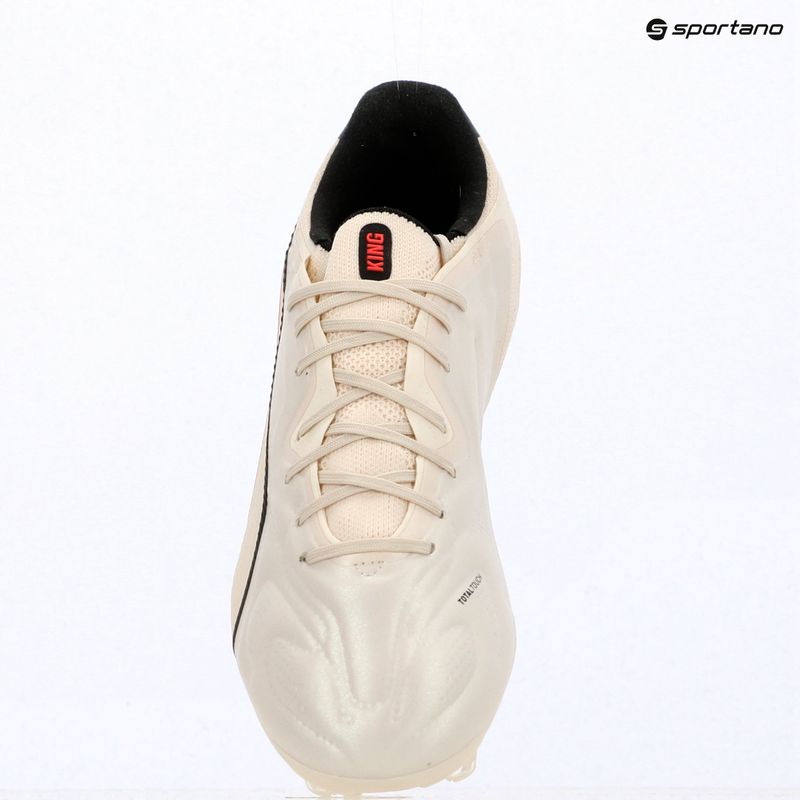 Focicipők PUMA King 20 Pro FG/AG sugared almond/puma black/ultra red 16