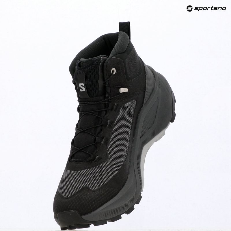 Férfi kirándulócipők Salomon Genesis Mid GTX black/asphalt 7