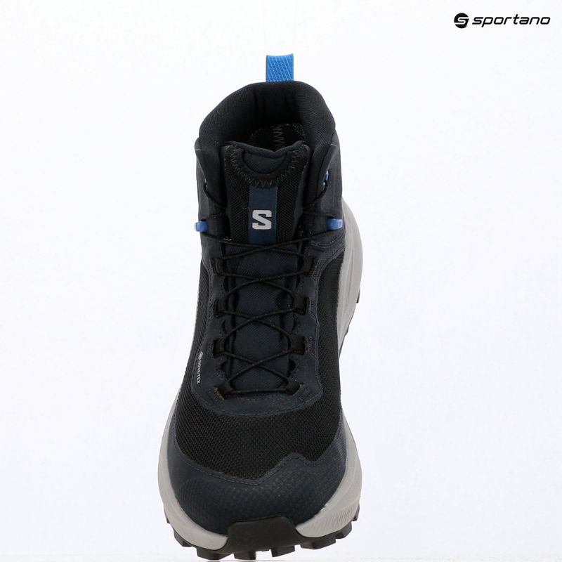 Férfi kirándulócipők Salomon Genesis Mid GTX dark navy/spellbound 9