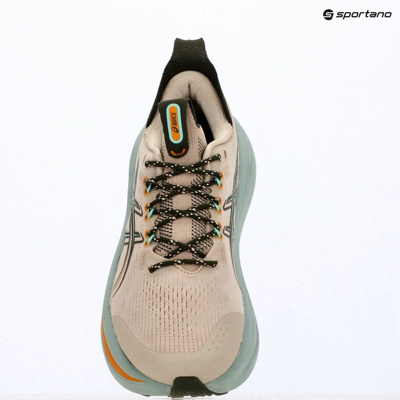Férfi futócipő ASICS Gel-Nimbus 28 TR simply taupe/ocean haze 17