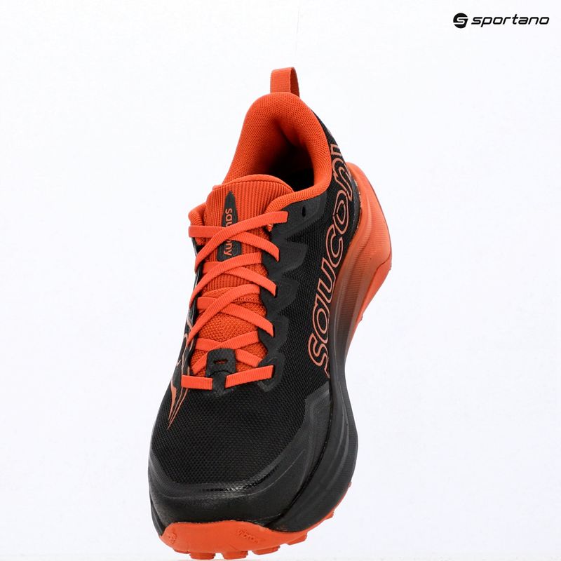 Férfi futócipők Saucony Peregrine 16 black/rust 10