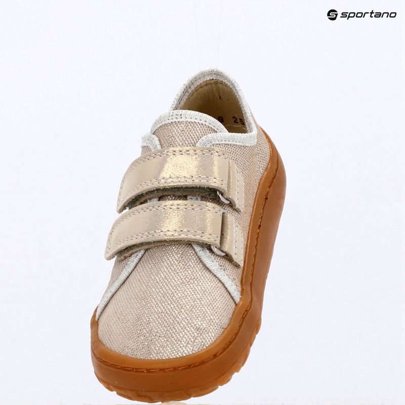 Gyerek barefoot cipők Froddo Canvas gold shine 8