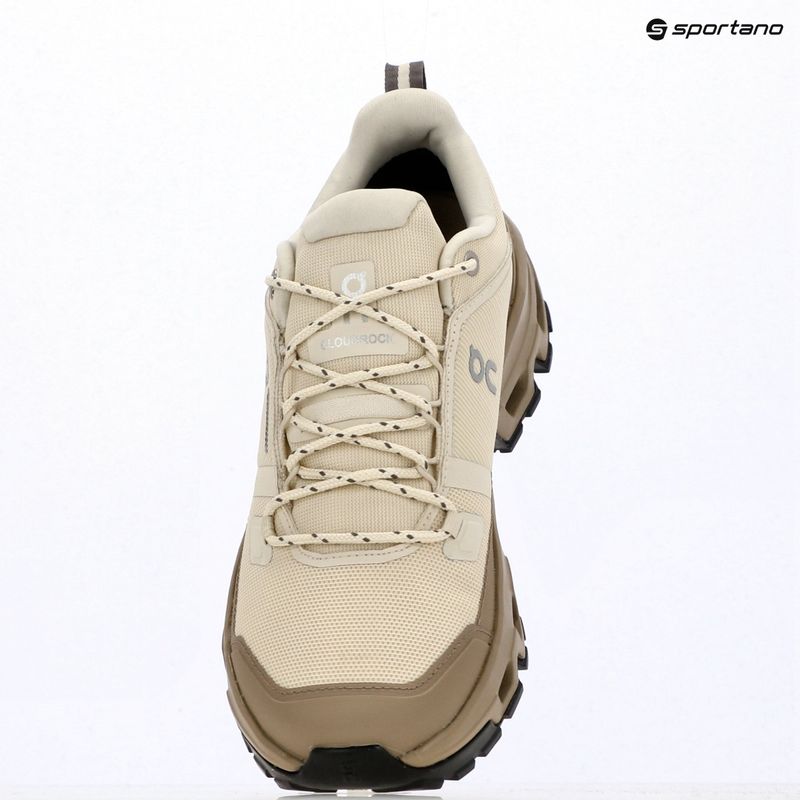 Férfi kirándulócipők On Cloudrock Low Waterproof earth/black 9