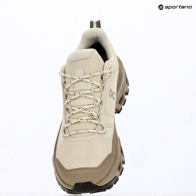Női kirándulócipők On Cloudrock Low Waterproof grain/soba 15