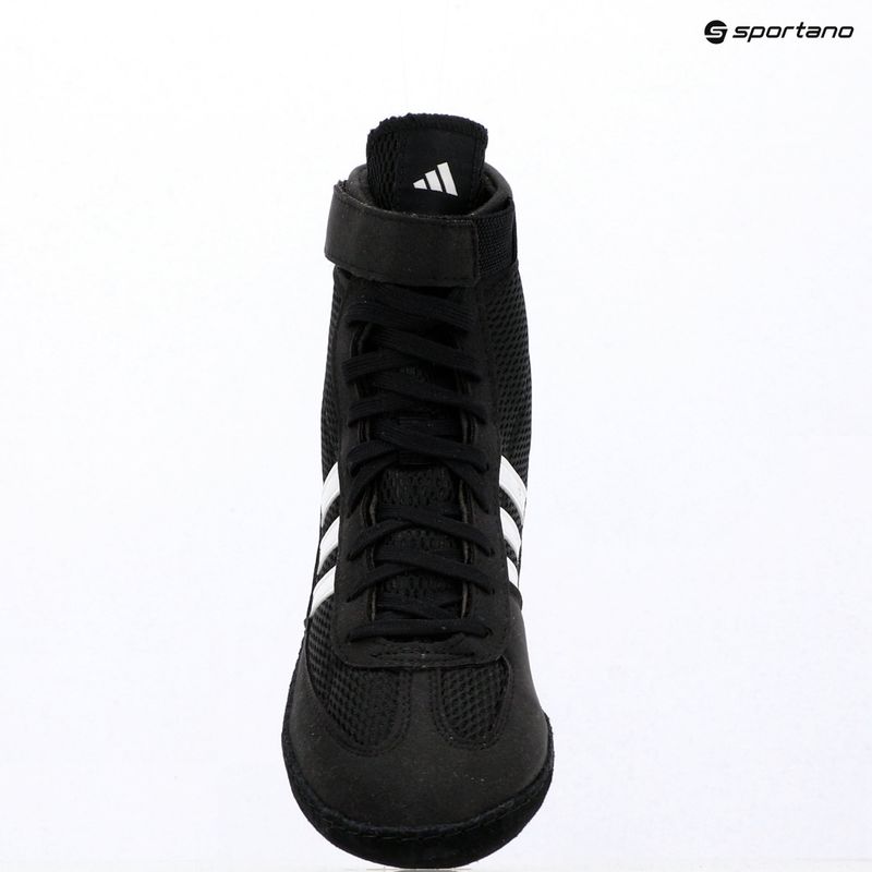 Férfi birkózócipők adidas Combat Speed 4 core black/footwear white 16
