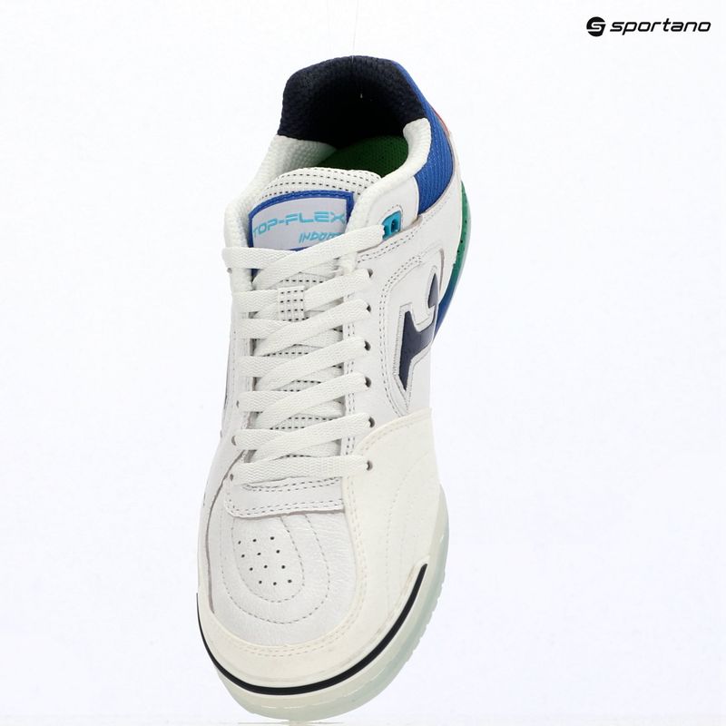 Férfi focicipők Joma Top Flex Indoor white 6