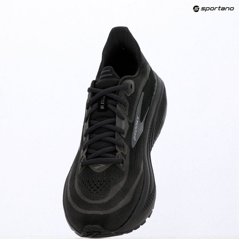 Férfi futócipők Brooks Ghost 18 black/black/ebony 15