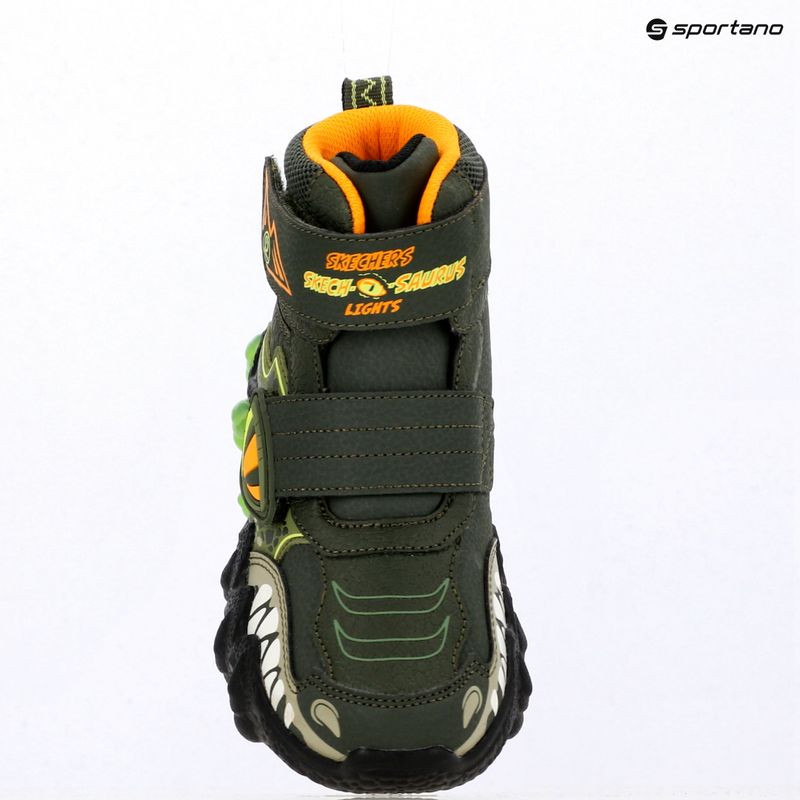 Gyerek hótaposó SKECHERS Skech-O-Saurus Lights 2.0 green 16