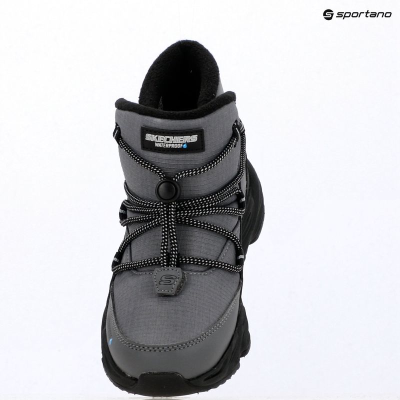 Gyerek téli cipők SKECHERS Turbo Tread Storm Glider gray 8