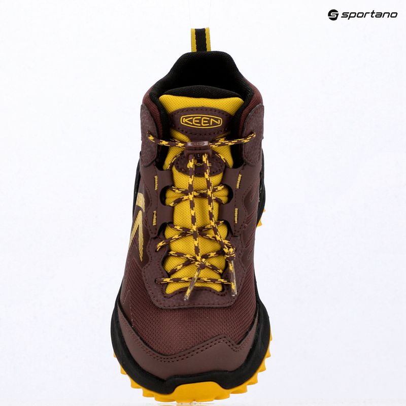 Gyermek túracipők KEEN Zionic Mid Wp huckleberry/mango mint 7