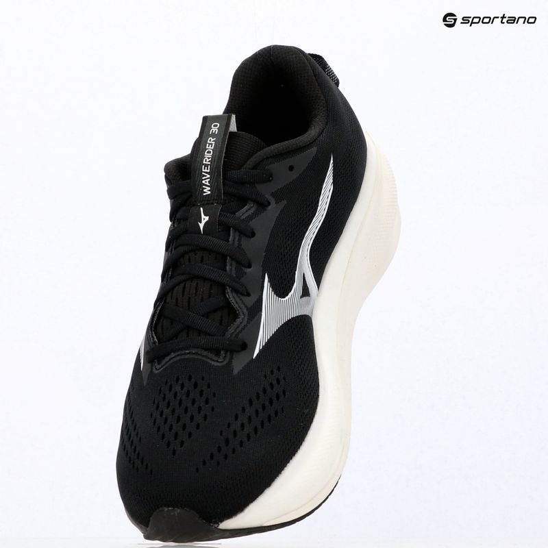 Férfi futócipők Mizuno Wave Rider 30 2E black/white 15