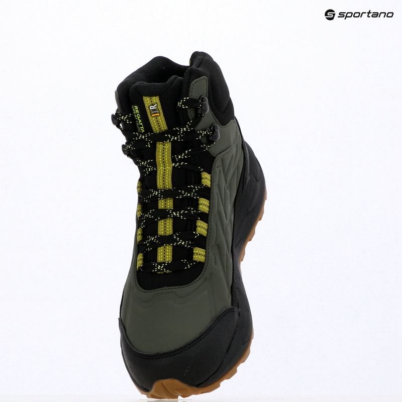 Férfi kirándulócipők REGATTA Onyx Mid dark khaki cyprus 18